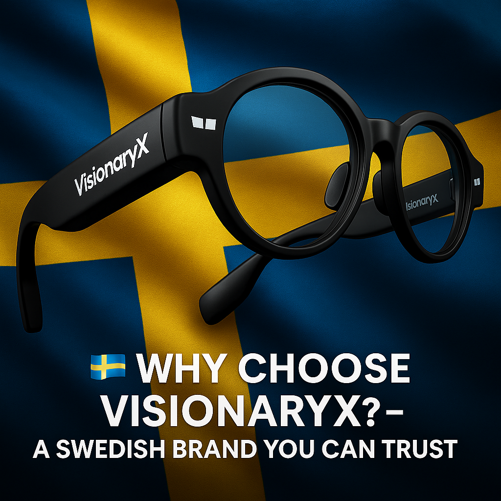 🇸🇪 Why Choose VisionaryX? – A Swedish Brand You Can Trust
